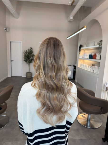 sehr weiches AirTouch Ergebnis in cremigem Blond